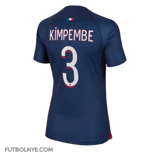 Camiseta Paris Saint-Germain Presnel Kimpembe #3 Primera Equipación para mujer 2023-24 manga corta